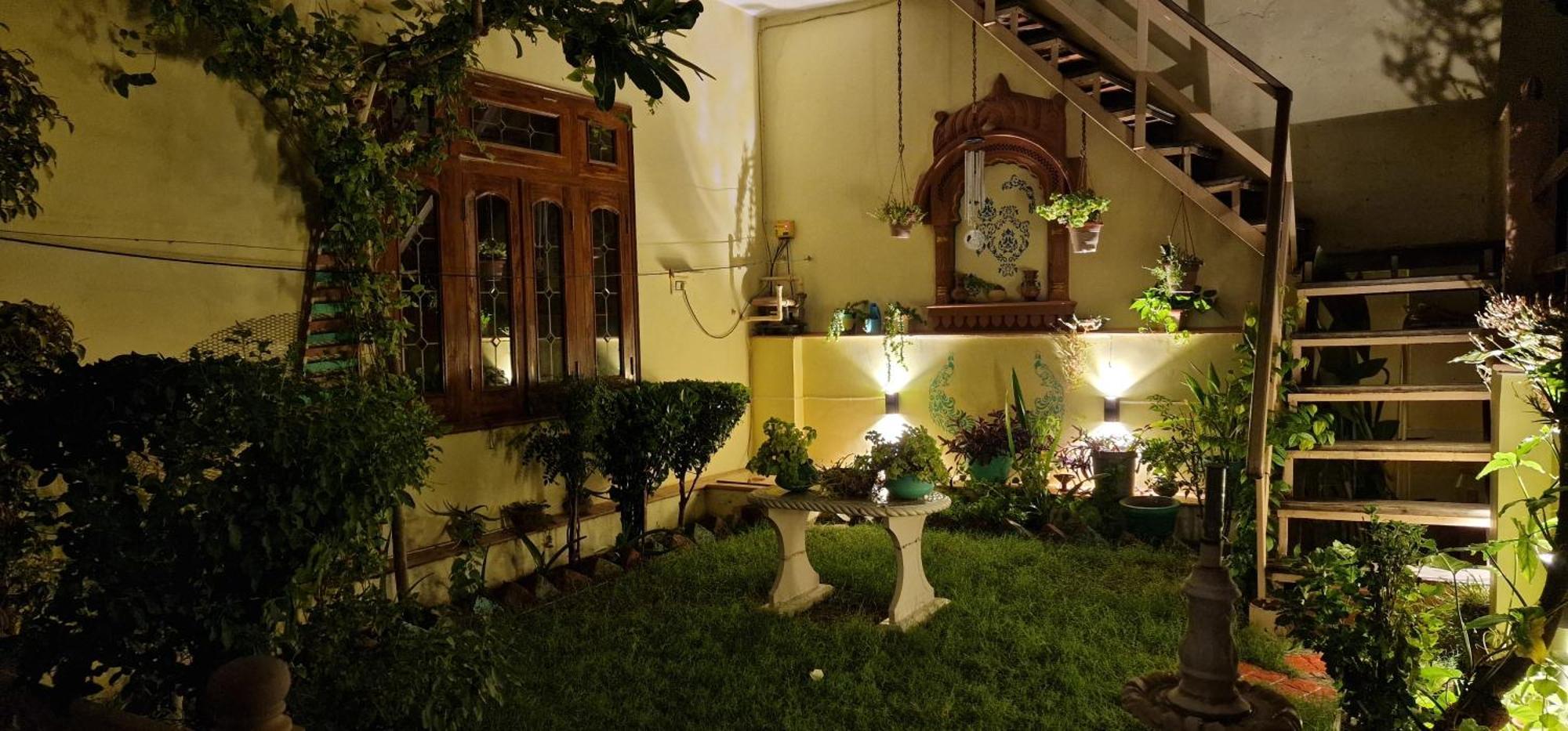 Apartamento Harsidhi Haveli Bikaner Exterior foto