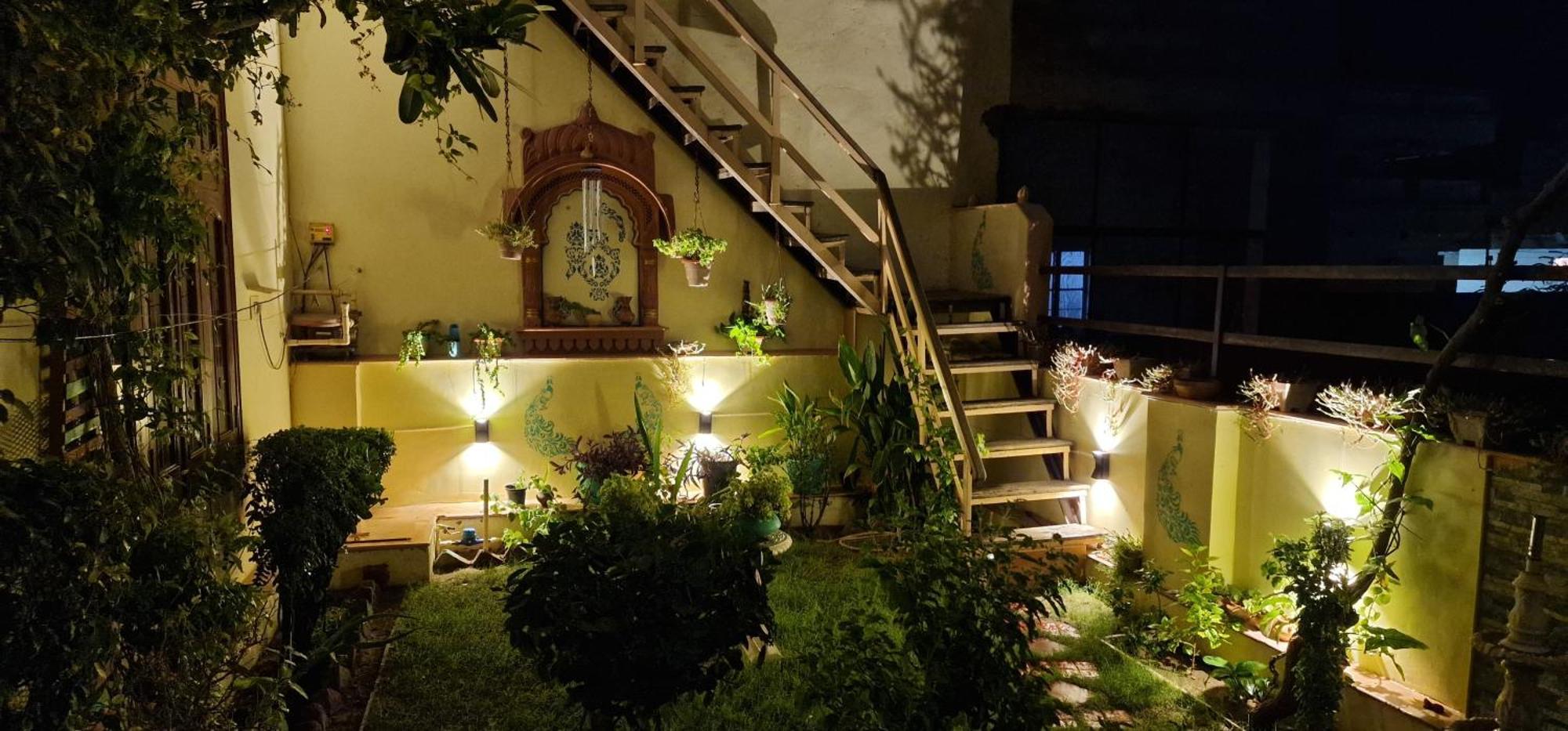 Apartamento Harsidhi Haveli Bikaner Exterior foto