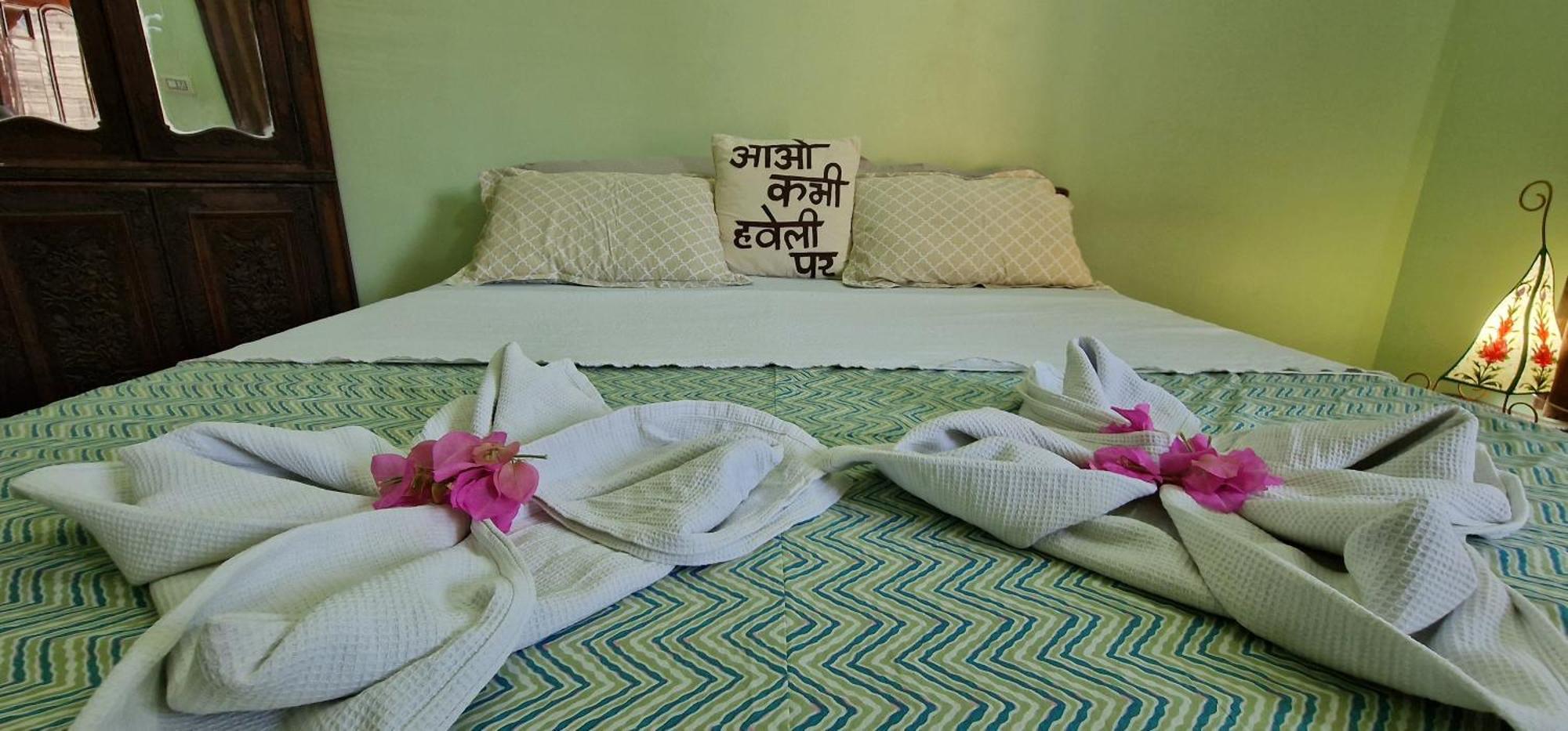 Apartamento Harsidhi Haveli Bikaner Exterior foto